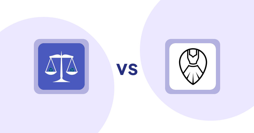 Shopify Product Display Apps: Equate ‑ Product Compare vs. AI Stylist