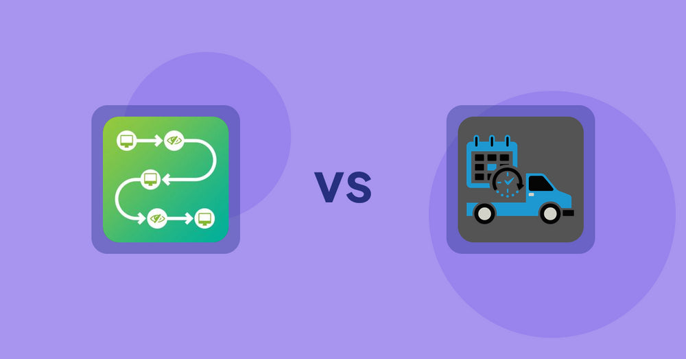 Shopify Product Display Apps: Unpublish Sold Outs CldmApps vs H3 Estimated Delivery