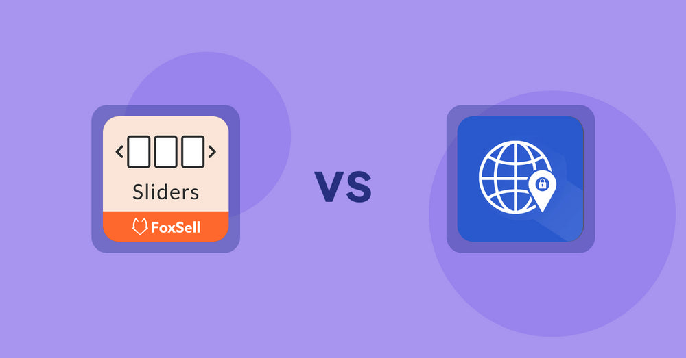 Shopify Product Display Apps: FoxSell Slider & Carousel vs Addify ‑ Country Restrictions