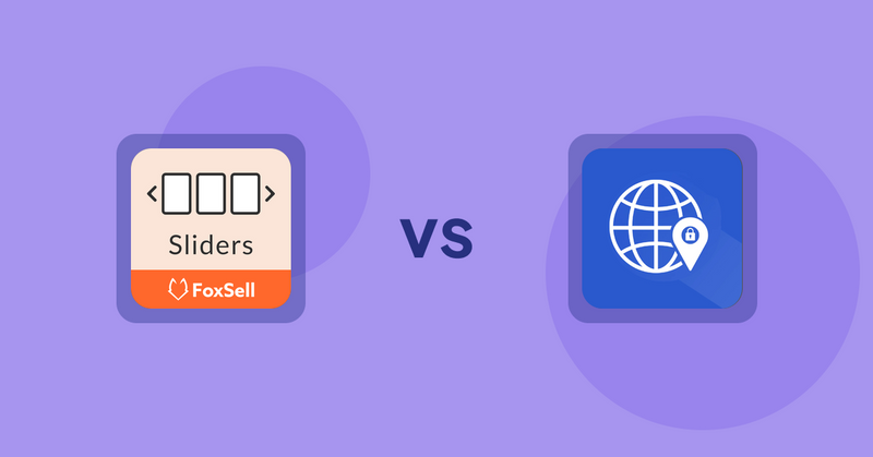 Shopify Product Display Apps: FoxSell Slider & Carousel vs Addify ‑ Country Restrictions