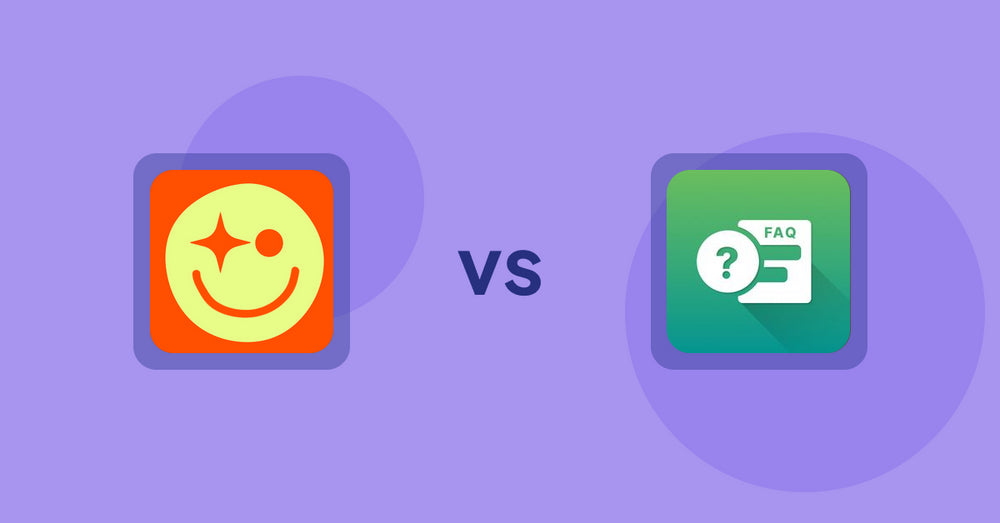 Shopify Product Display Apps: Magical Product Metafields vs FAQ Expert: Product FAQ