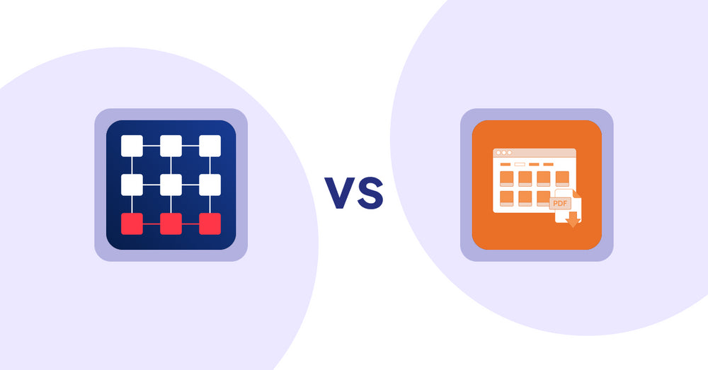 Shopify Product Display Apps: Out‑of‑Stock Police vs Meetanshi PDF Product Catalog