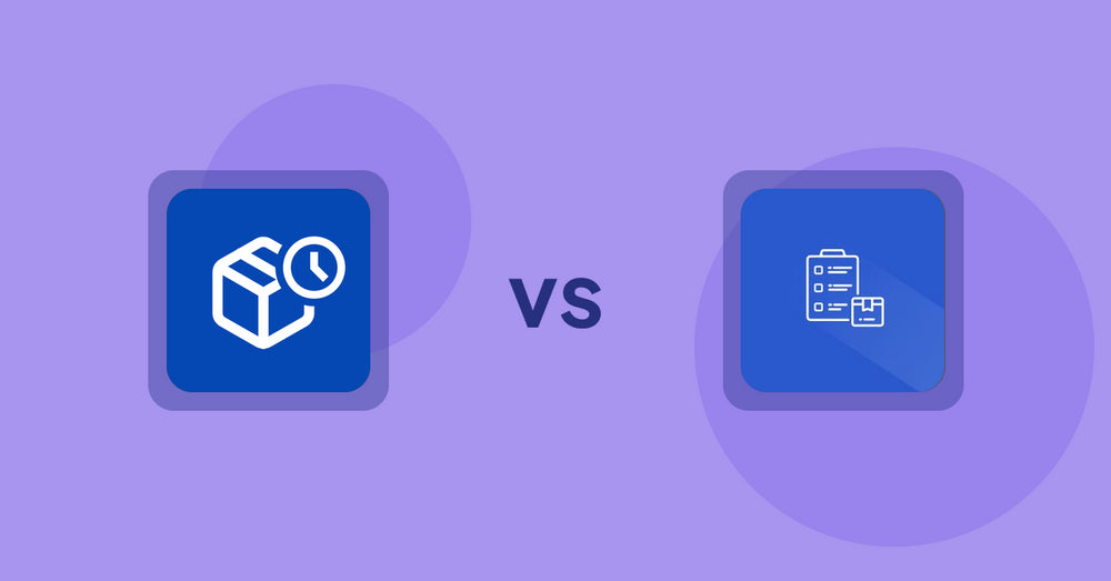 Shopify Product Display Apps: PreOrder Alpha vs Addify - Products Table List