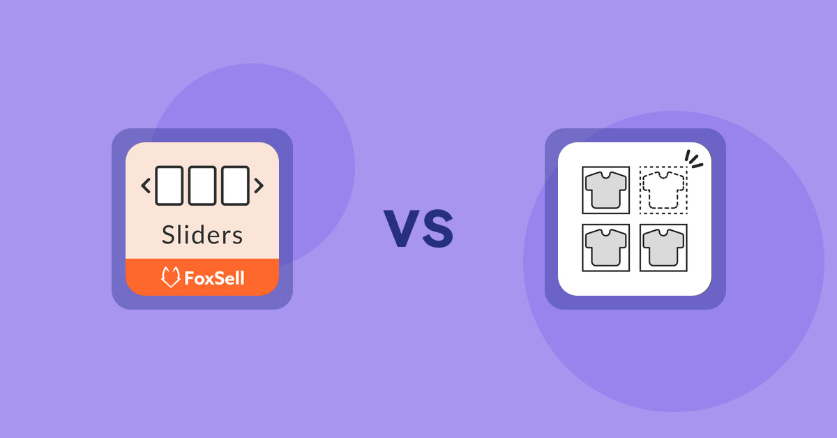 Shopify Product Display Apps: FoxSell Slider & Carousel vs シンプル売り切れ非表示｜在庫切れ商品の表示変更