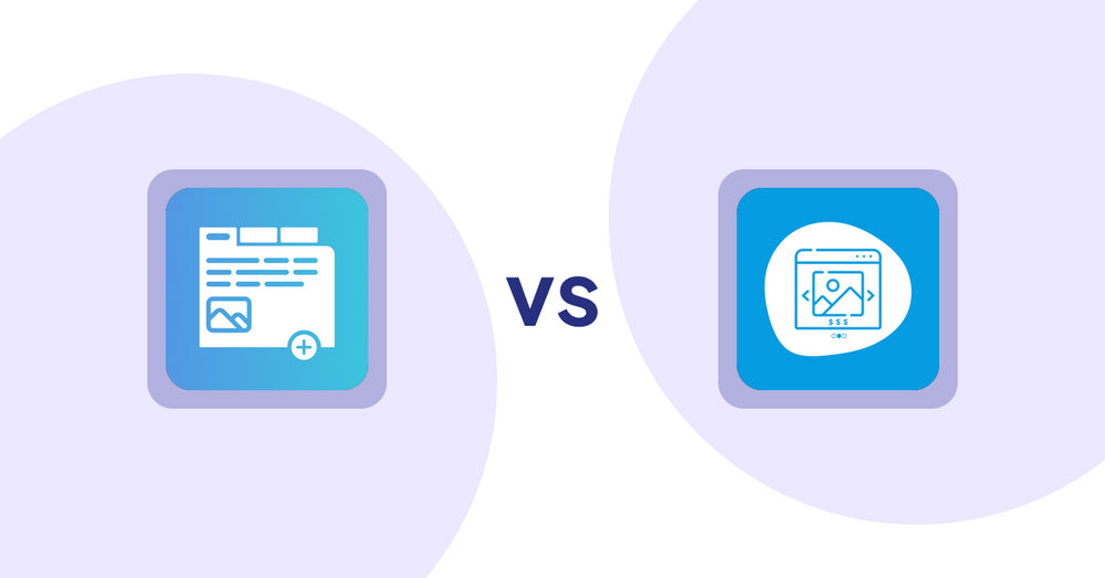 Shopify Product Display Apps: Advanced Product Tabs vs Quick Product Navigator Slide