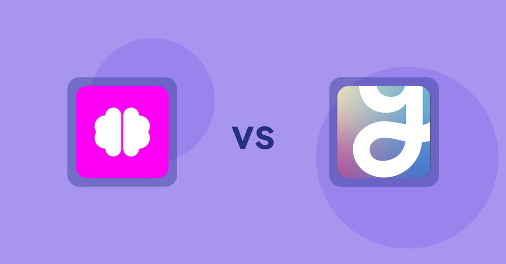 Shopify Product Display Apps: Brainy: AI SEO & Content Boost vs Visual Merchandiser