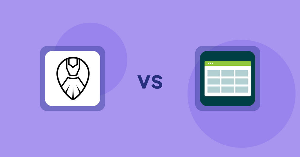 Shopify Product Display Apps: AI Stylist vs. Product Table