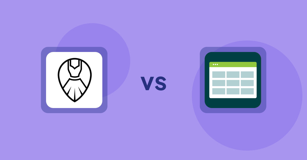 Shopify Product Display Apps: AI Stylist vs. Product Table