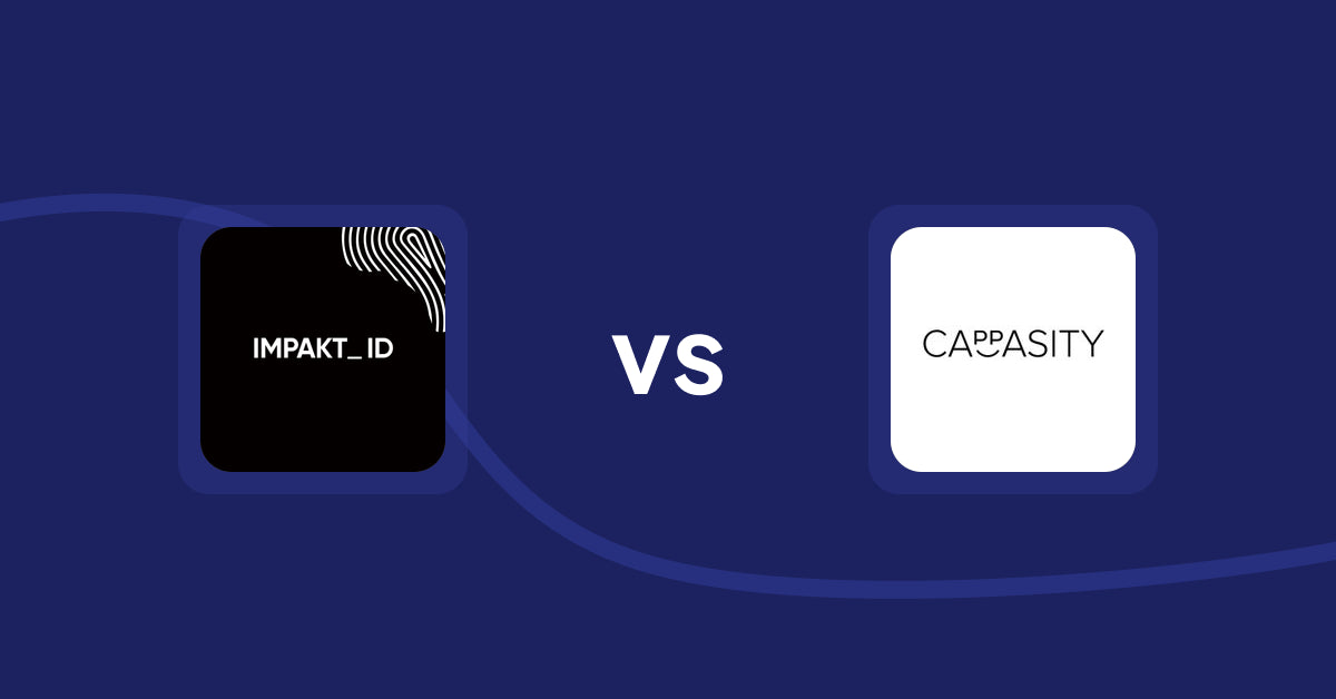 Shopify Product Display Apps: IMPAKT ID: Fashion CO2 Tracker vs. Cappasity 3D and 360 Viewer