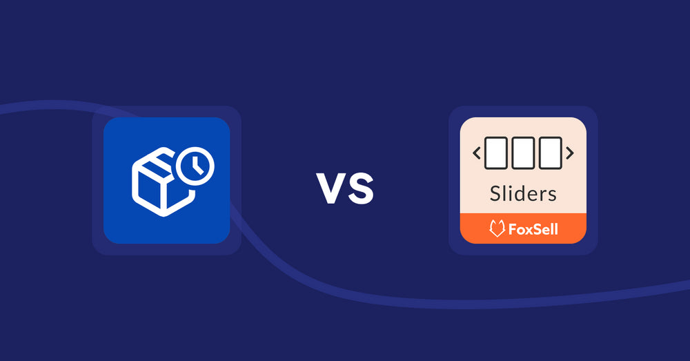 Shopify Product Display Apps: PreOrder Alpha vs. FoxSell Slider & Carousel