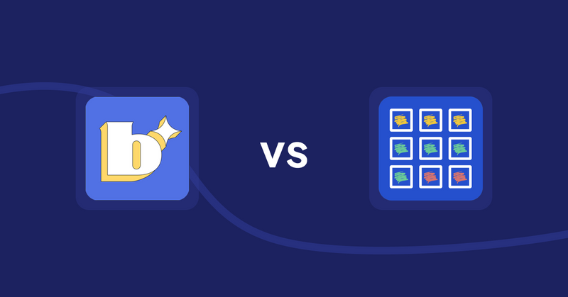 Shopify Product Display Apps: Because: CRO + Personalization vs Pixc: Visual Merchandising