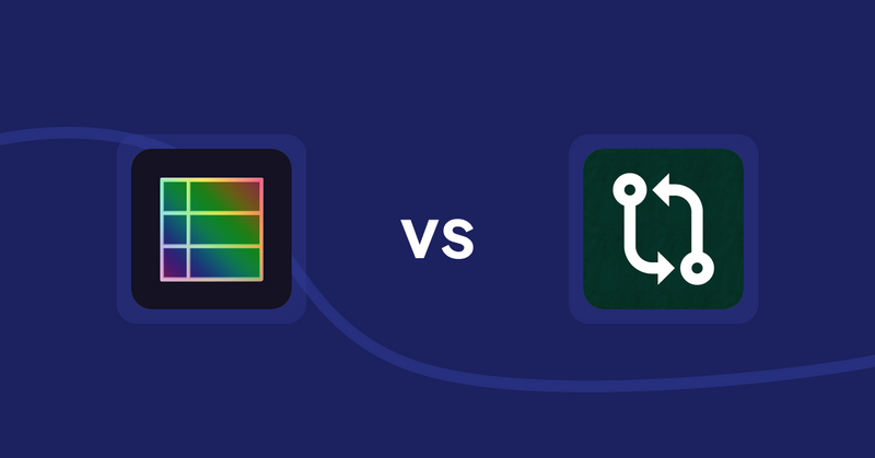 Shopify Product Display Apps: TableFlow Specification Table vs Compareder ‑ Product Compare