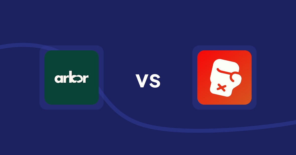 Shopify Product Display Apps: Arbor ― Carbon Transparency vs Knockout ‑ Hide Out Of Stock