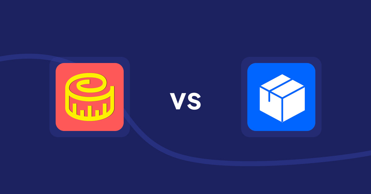 Shopify Product Display Apps: Snake Size Chart & Size Guide vs Wonderful Widgets