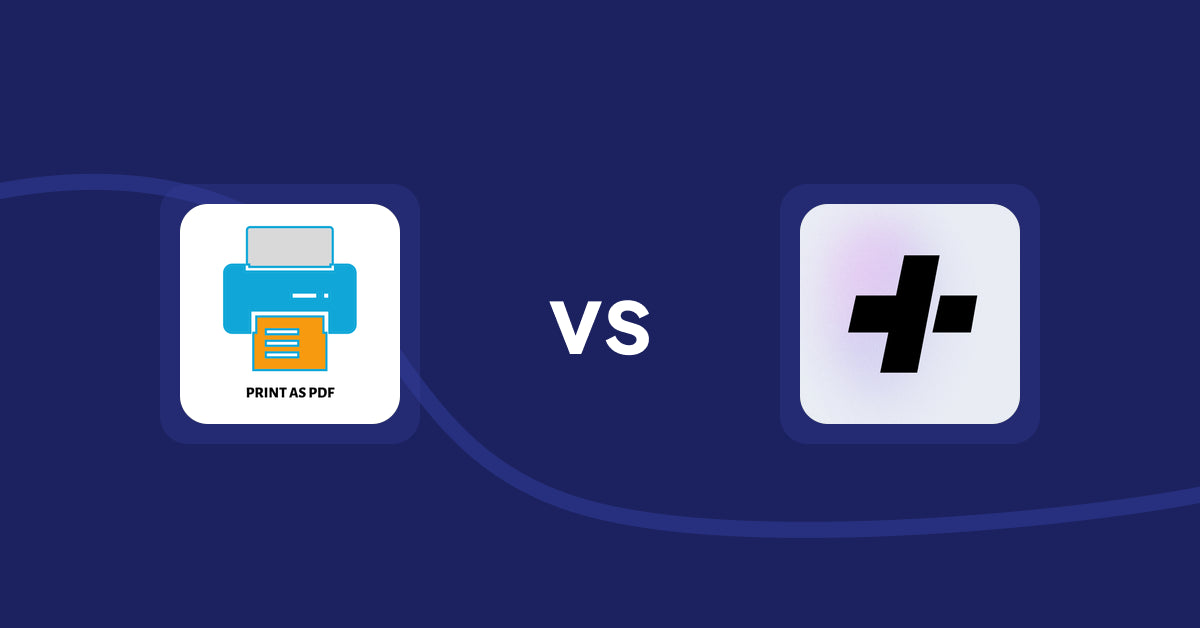 Shopify Product Display Apps: LitPDP ‑ Print as PDF vs Details+ Specifications Table