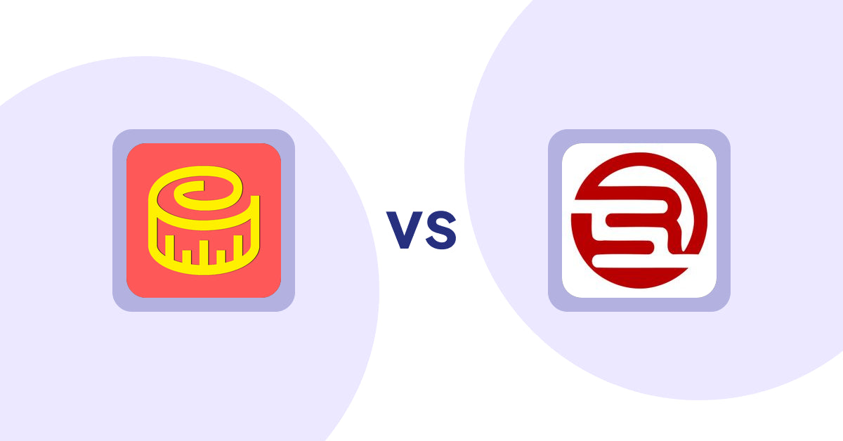 Shopify Product Display Apps: Snake Size Chart & Size Guide vs Robosize: AI Size Recommender