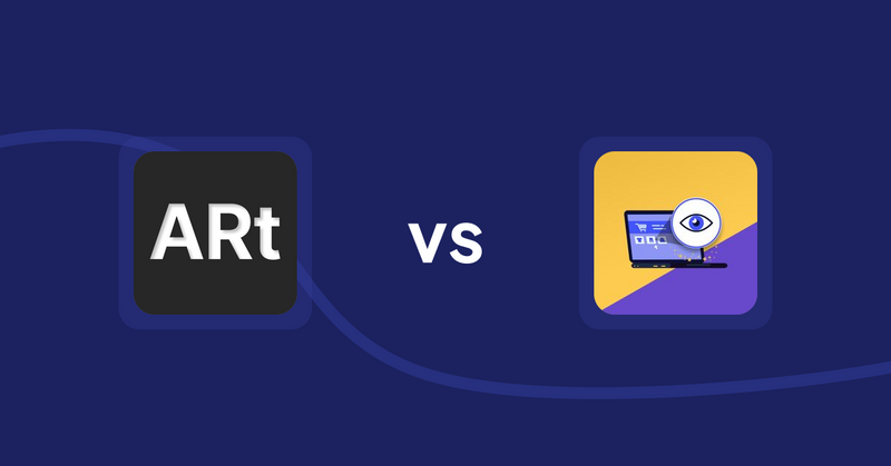 Shopify Product Display Apps: Wall Art Viewer AR vs ReVisit‑Recent Viewed Products