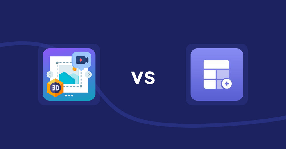 Shopify Product Display Apps: ProductSlider Pro vs Eazy Specification Tags Table