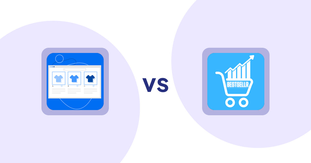 Shopify Product Display Apps: Hura Product Showcase Builder vs Bestsellr