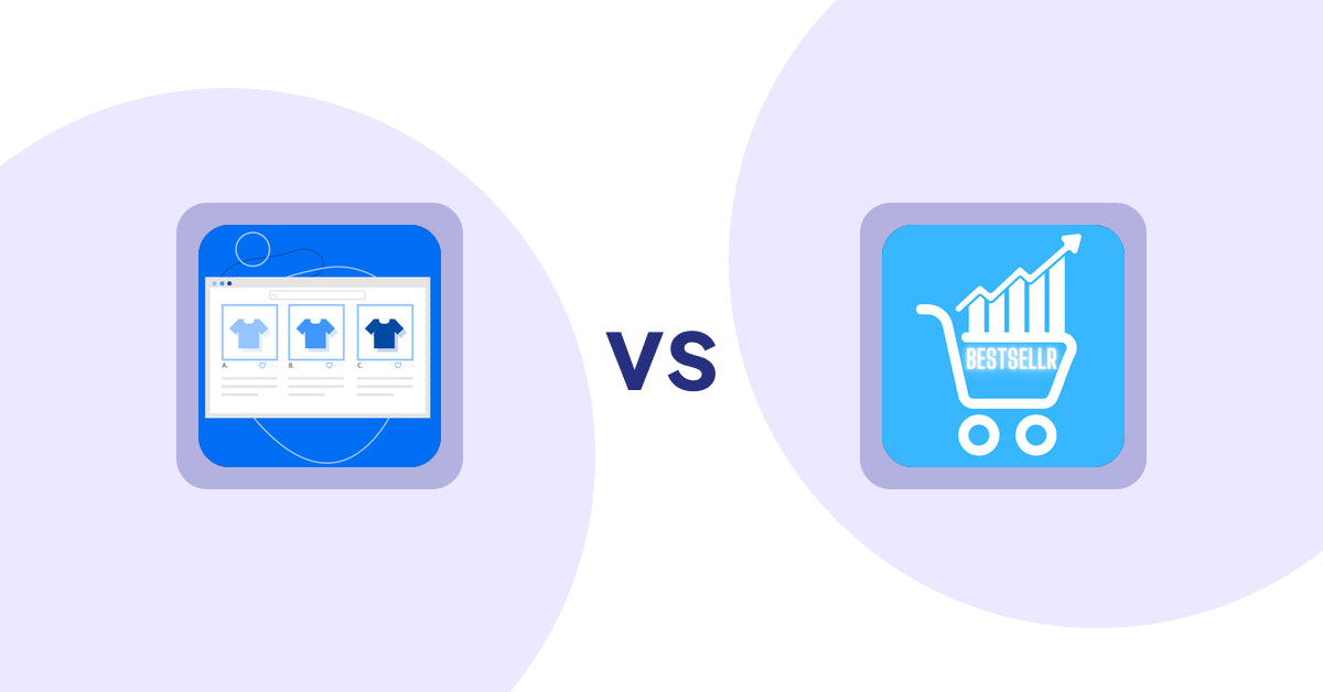 Shopify Product Display Apps: Hura Product Showcase Builder vs Bestsellr