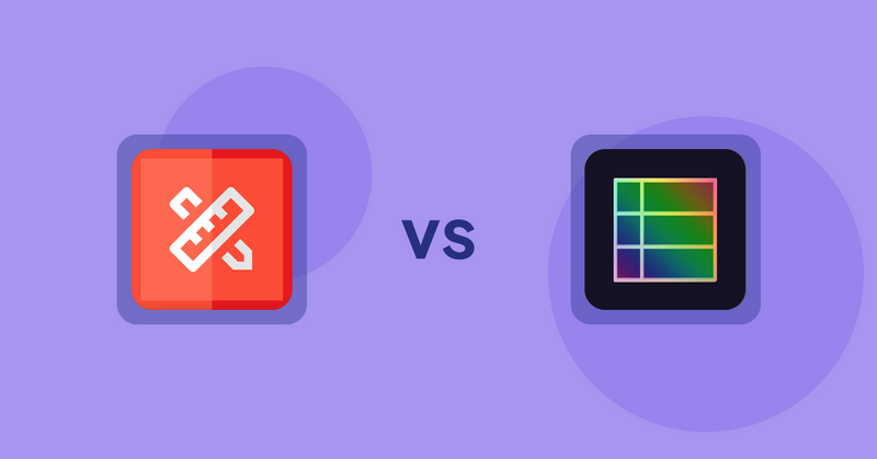 Shopify Product Display Apps: RT: Size Chart, Size Guide vs TableFlow Specification Table