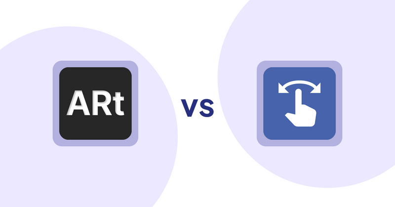 Shopify Product Display Apps: Wall Art Viewer AR vs HypeSwipe: Swipes to Sales