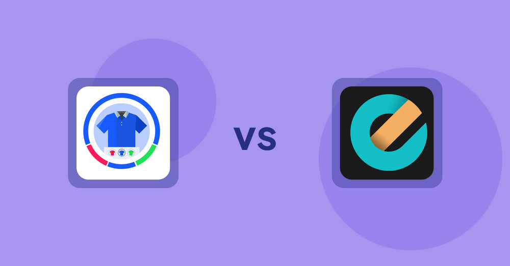 Shopify Product Display Apps: EVS ‑ Easy Variation Swatches vs Price Calculator by Dimensions