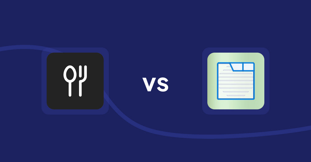 Shopify Product Display Apps: ServeUp ‑ Restaurant Menu vs Ecom Product Descriptions
