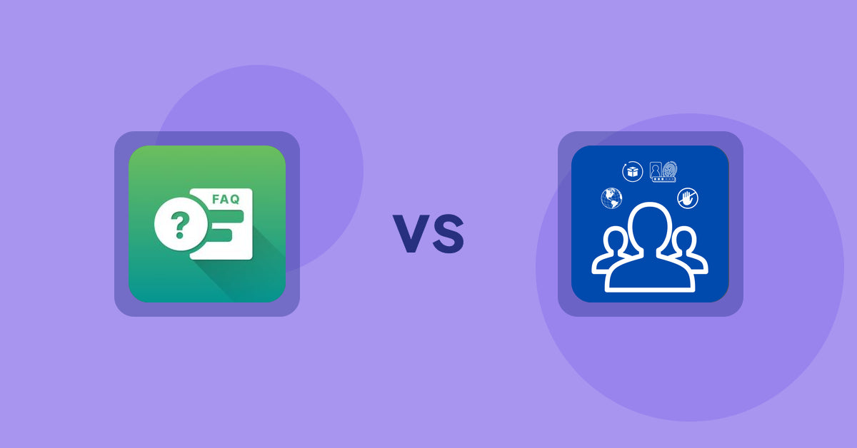 Shopify Product Display Apps: FAQ Expert: Product FAQ vs Customer's Products Manager