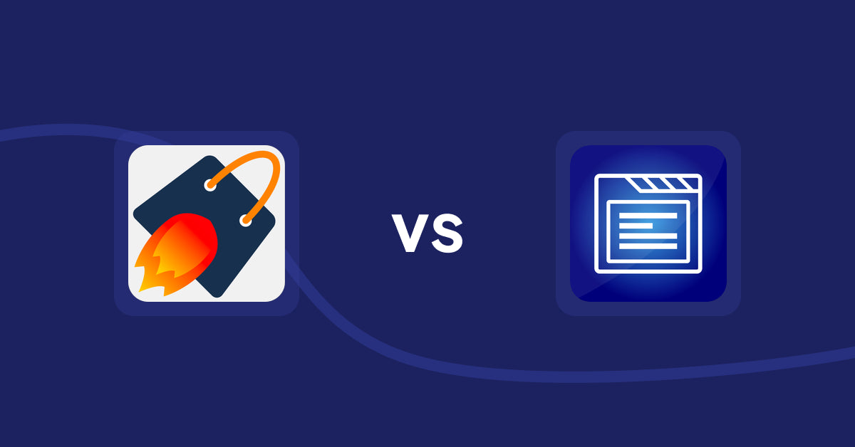 Shopify Product Display Apps: Cross Sell & Upsell Pro vs My Tabs 2.0