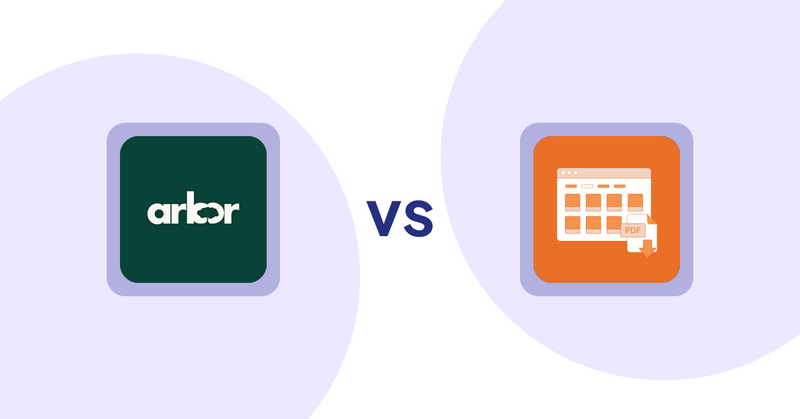Shopify Product Display Apps: Arbor ― Carbon Transparency vs Meetanshi PDF Product Catalog