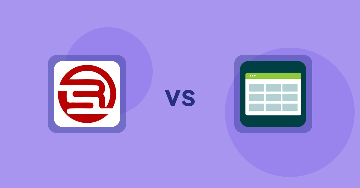 Shopify Product Display Apps: Robosize: AI Size Recommender vs Product Table