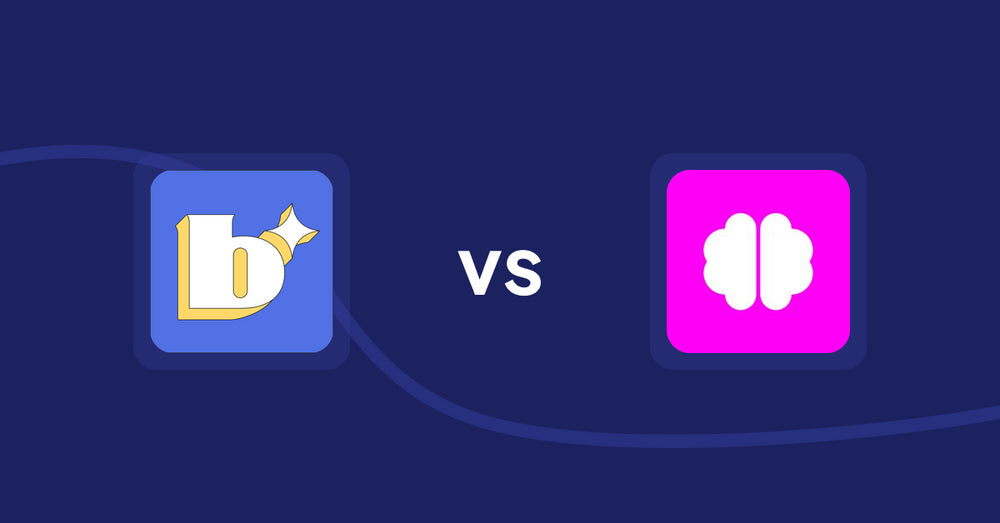 Shopify Product Display Apps: Because: CRO + Personalization vs Brainy: AI SEO & Content Boost