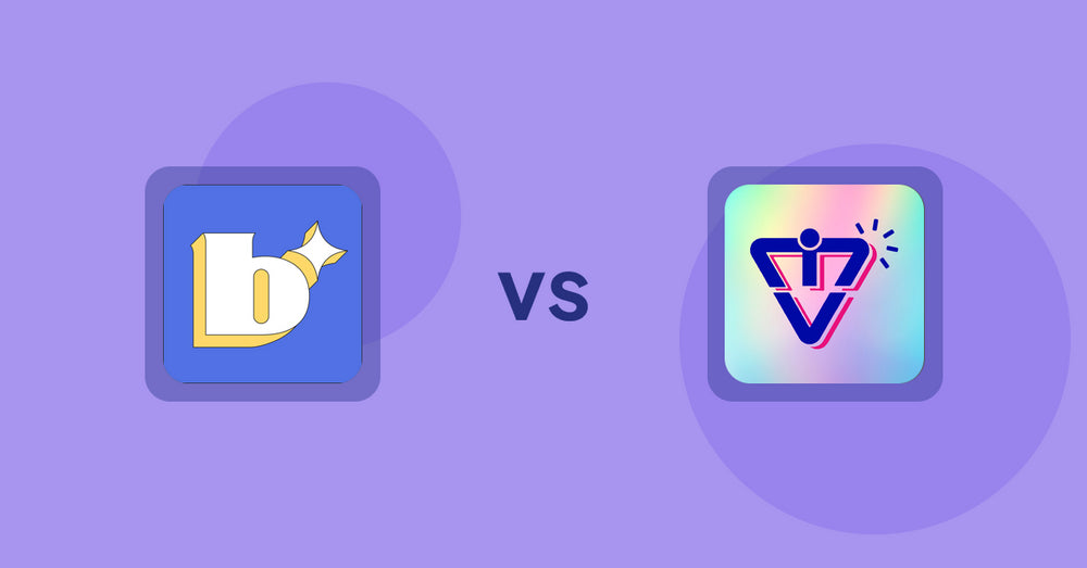 Shopify Product Display Apps: Because: CRO + Personalization vs VIM: Variant Image Module