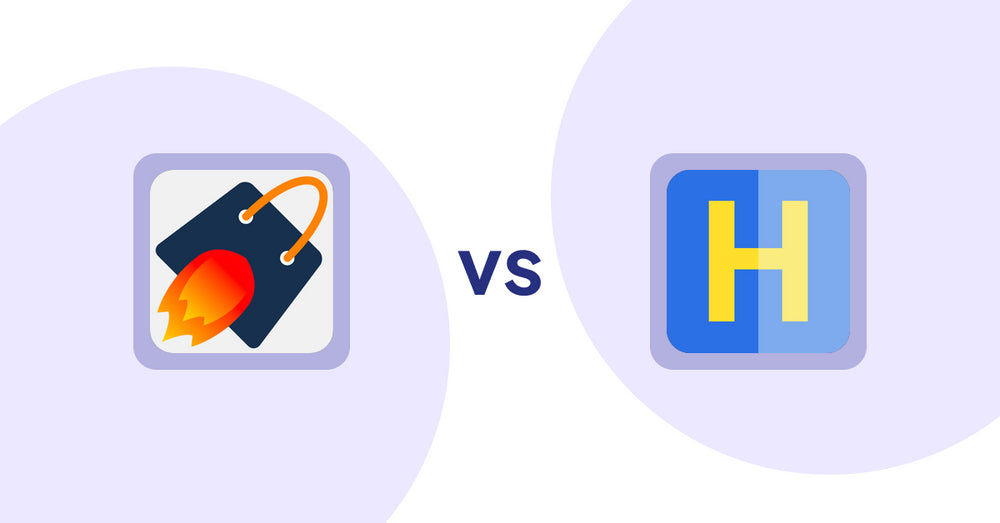 Shopify Product Display Apps: Cross Sell & Upsell Pro vs HiVar: Hide Sold Out Variants
