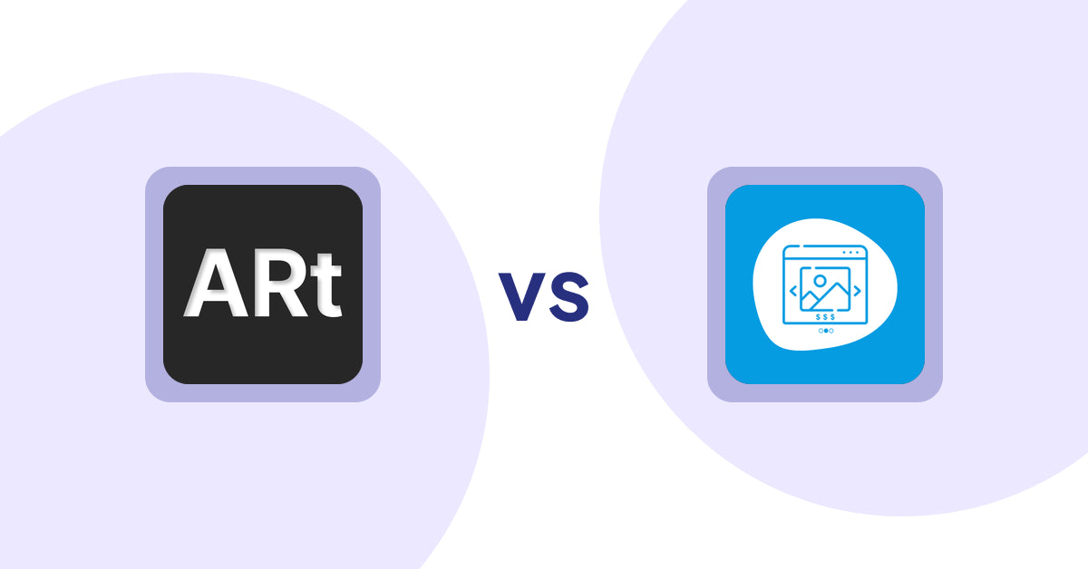 Shopify Product Display Apps: Wall Art Viewer AR vs Quick Product Navigator Slide