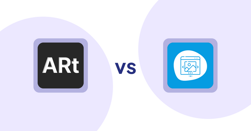 Shopify Product Display Apps: Wall Art Viewer AR vs Quick Product Navigator Slide