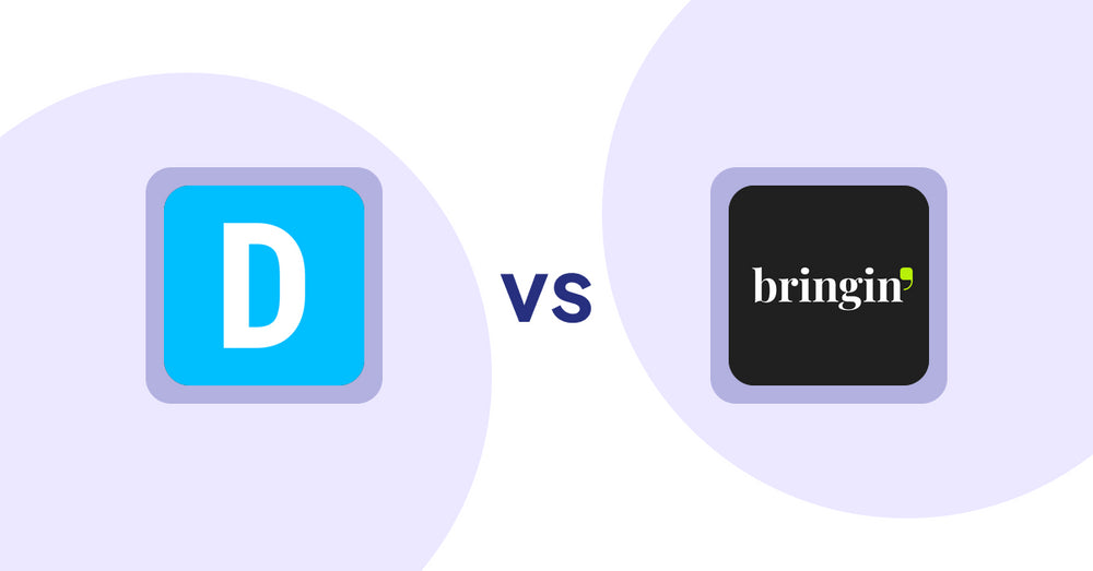 Shopify Product Display Apps: Dual Price Display by T2 vs Bringin
