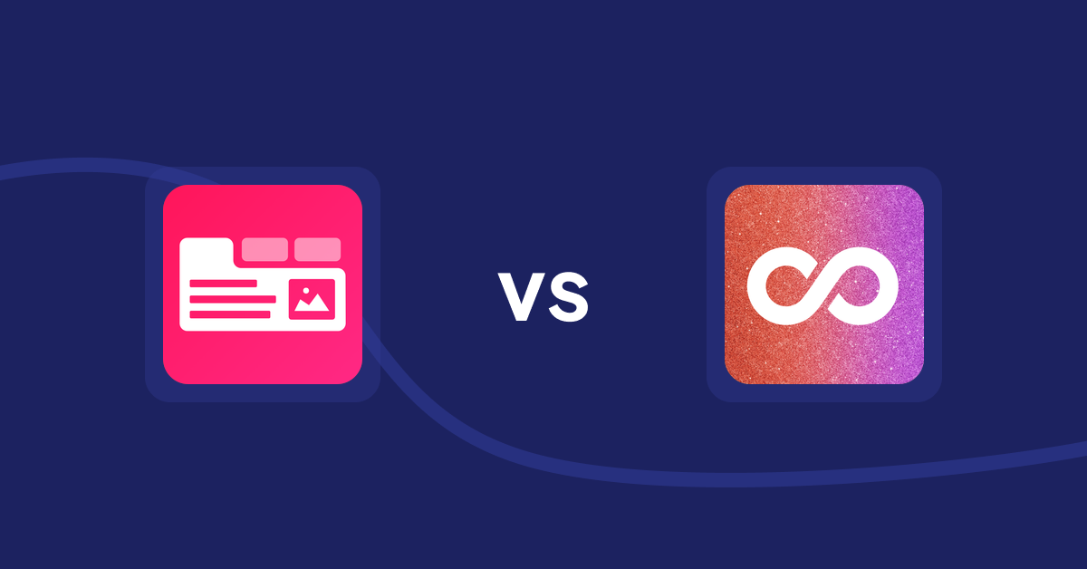 Shopify Product Display Apps: Tabs+ Product Descriptions vs Infinite Scroll Pro