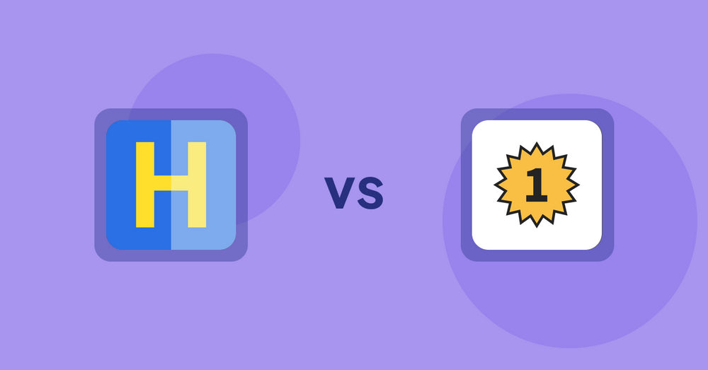 Shopify Product Display Apps: HiVar: Hide Sold Out Variants vs UR: Smart Ranking