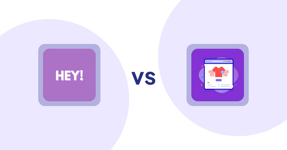 Shopify Product Display Apps: Hey! Product Page Banner & Text vs. Variant Title Magic