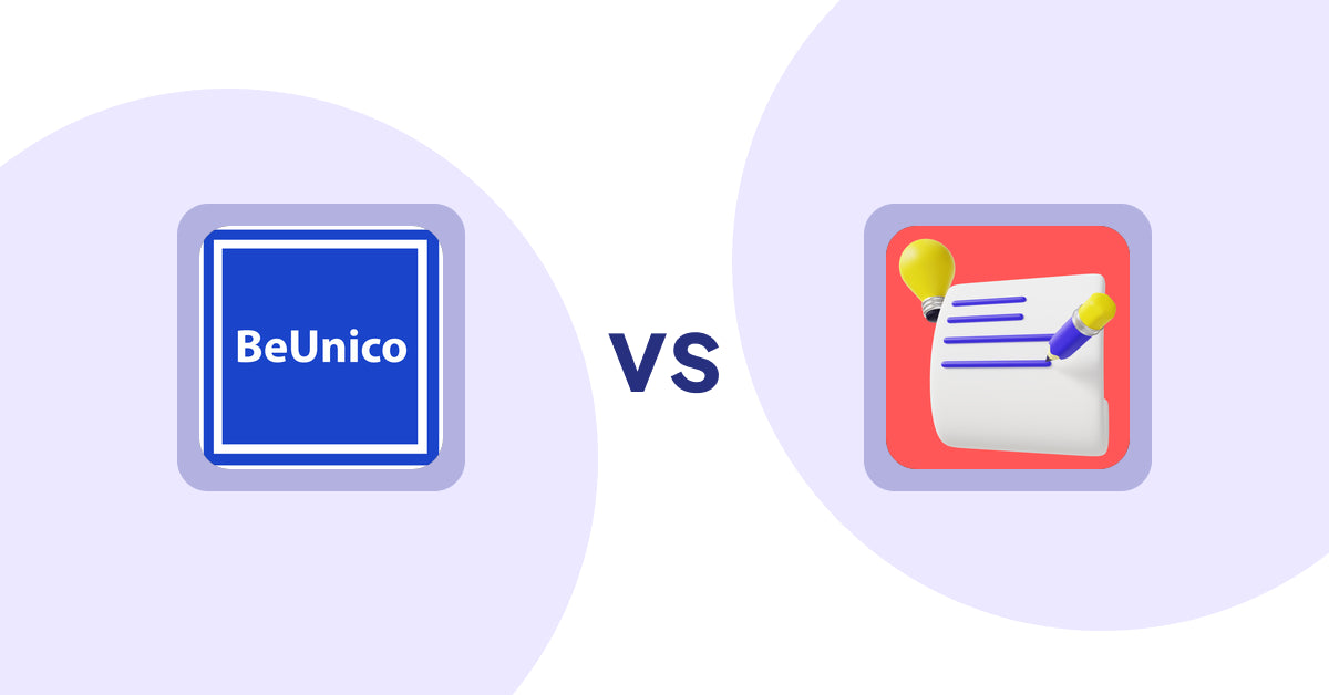 Shopify Product Display Apps: BeUnico vs Wordo ‑ ChatGPT AI Description