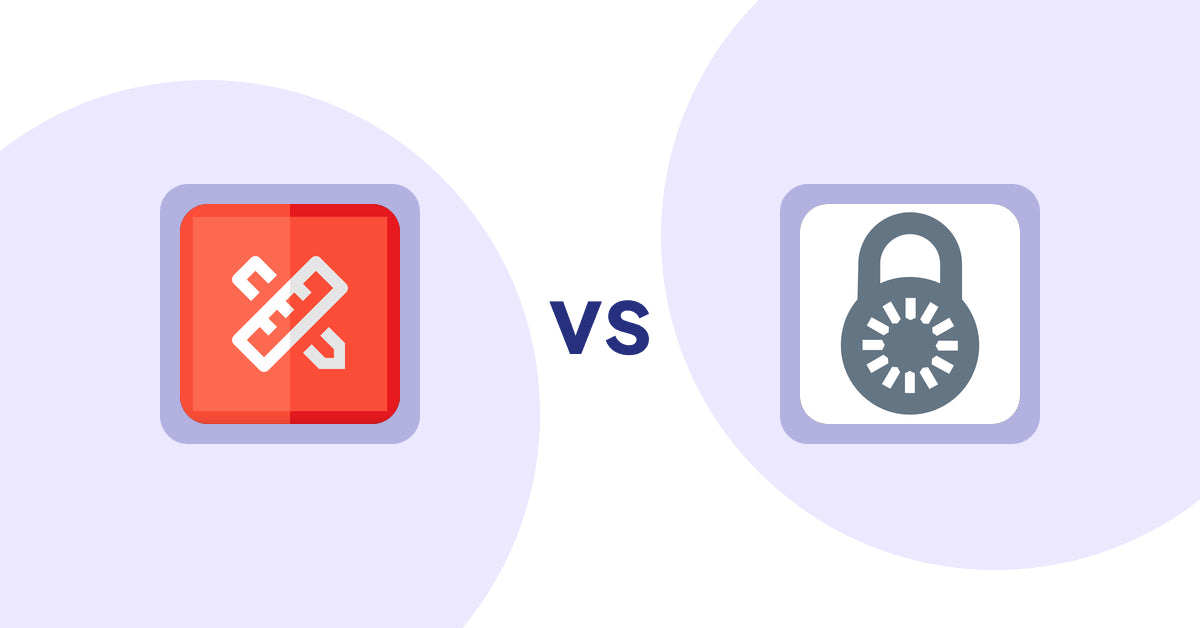 Shopify Product Display Apps: RT: Size Chart, Size Guide vs Reveal Lock Manager