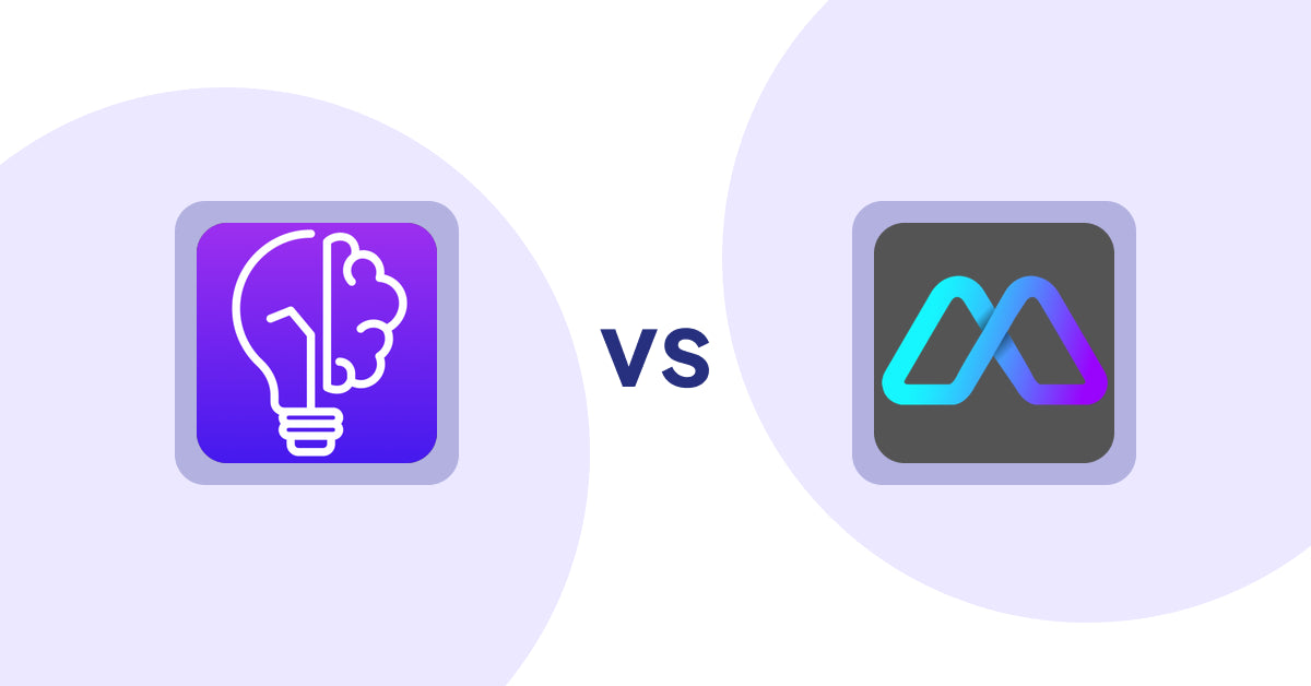 Shopify Product Display Apps: GoWise: AI Product Description vs Metadrob: Create Virtual Store