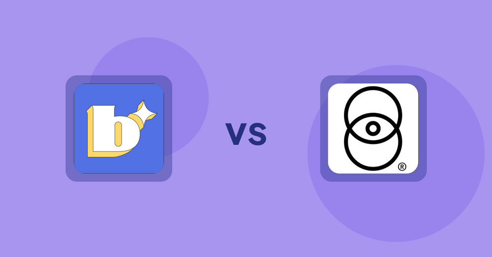 Shopify Product Display Apps: Because: CRO + Personalization vs Vudoo (Australia)