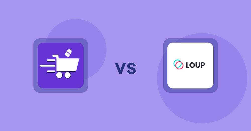 Shopify Product Display Apps: Cypher Bulk Order Page & Price vs. Loup: Sell on Instagram