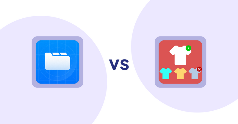 Shopify Product Display Apps: Easy Tabs ‑ Product Tabs vs ST: Product & Collection Sort