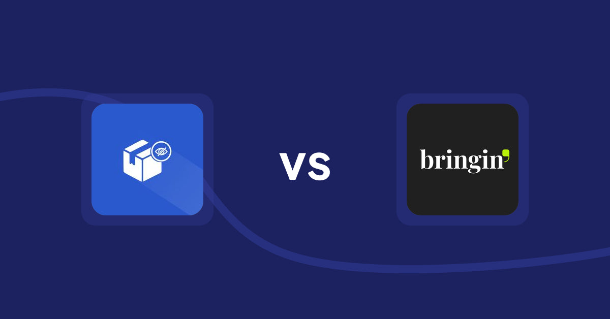 Shopify Product Display Apps: Addify ‑ Hide Products vs Bringin