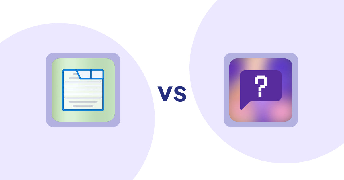 Shopify Product Display Apps: Ecom Product Descriptions vs FAQbucket ‑ Help Center & FAQ