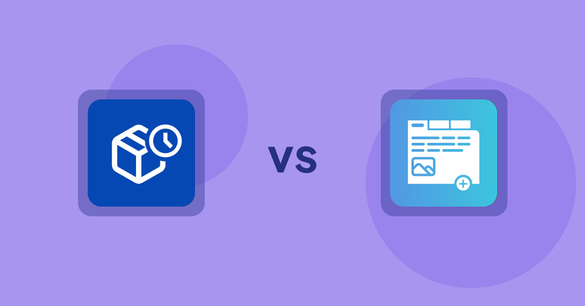 Shopify Product Display Apps: PreOrder Alpha vs. Advanced Product Tabs